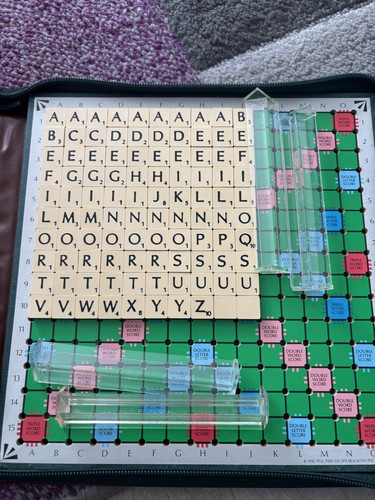 Vintage reise scrabble - vintage,