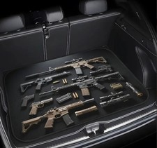 Kofferraummatte, Maschinenpistole, Gewehr, Pistole, Colt, Maschinengewehr, Waffe