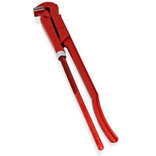 Eckrohrzange Rohrzange Wasserpumpenzange Zange abgewinkelt 90° 2 Zoll BITUXX