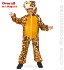 Tiger Overall mit Kapuze Tierkostüm