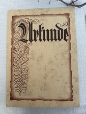 A 4 Urkunde Urkundenpapier