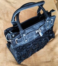 Leder-Handtasche-Damen-Neu mit