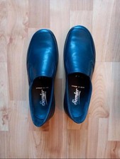 Schuhe Slipper SEMMLER  Gr. 6/39 blau NEU
