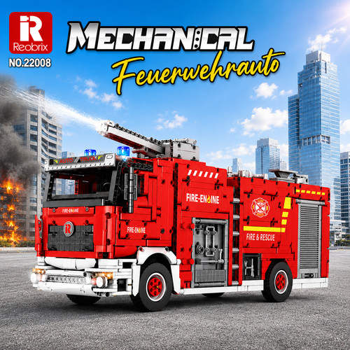 Reobrix feuerwehrauto - reobrix, |