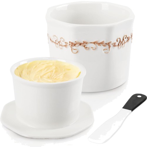 Butterdose keramik porzellan - butterdose,