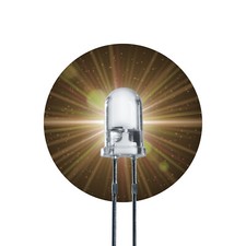 20x LED Leuchtdiode 5mm warm weiß 5000 mcd rund warmweiß weiße Dioden LUMETHEUS