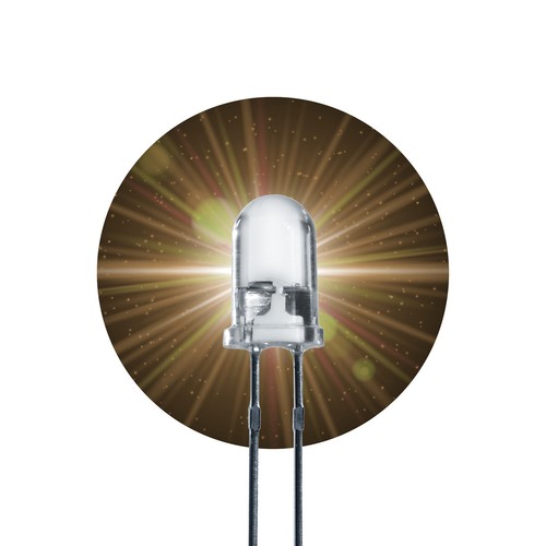 20x led leuchtdiode 5mm warm - leuchtdiode,