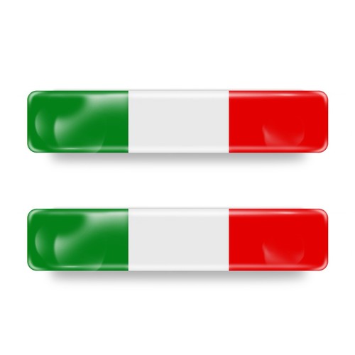 Gel aufkleber italien - 3d,