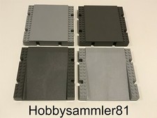 Lego 2617 2642 Bahnsteig Hafen Platte dick Rampe Plattform 16x16 Bahnhof grau