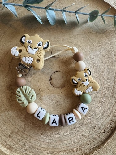 Schnullerkette disney simba - schnullerkette,