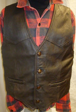 Retro Lederweste G-Star Raw