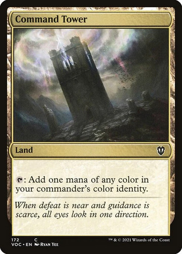 Magic mtg command tower - command,