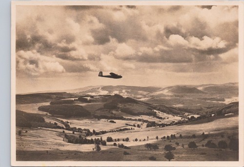 Postkarte segelflug - ak,
