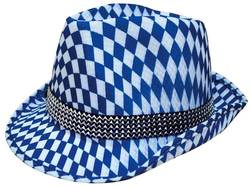 Trachten hut blau weiss - trachten,