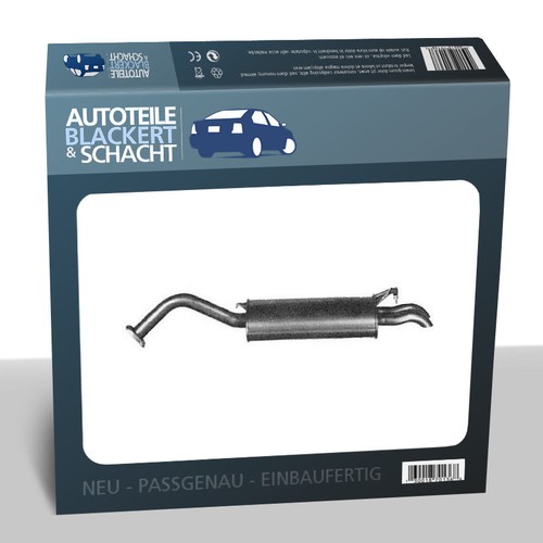 Auspuff endtopf für audi - auspuff,
