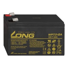 12V 7,2Ah LONG WP7.2-12 F2 VdS