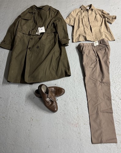 Army green service uniform - army,