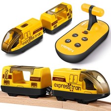 Acsatont Elektrisches Zugspielzeug, Kompatibel mit Thomas, Brio, Eisenbahn El...