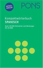 PONS Kompaktwörterbuch Spanisch - Ausgabe 2005/06. Spanisch-Deutsch Buch -
