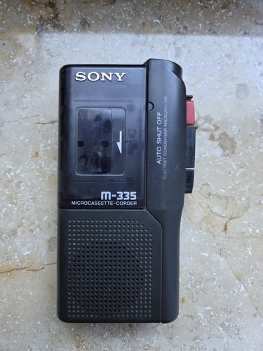 Sony 335 diktiergerät - sony, m-335
