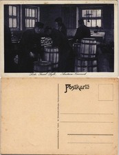 Ansichtskarte List auf Sylt Typen Originale Männer beim Austern Versand 1926