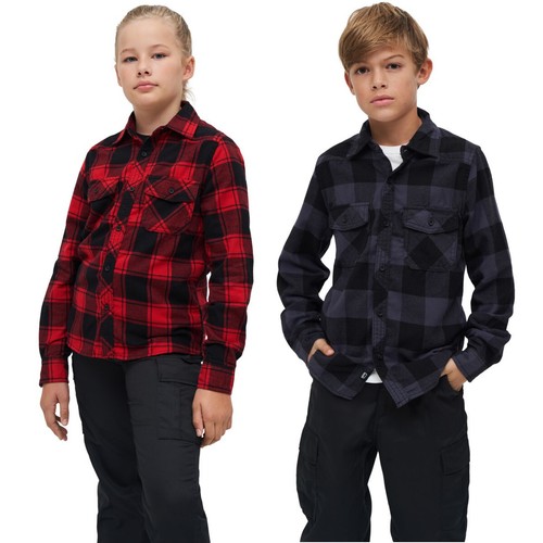 Brandit checkshirt kids - checkshirt,