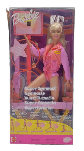2001 super gymnast barbie - 2001,