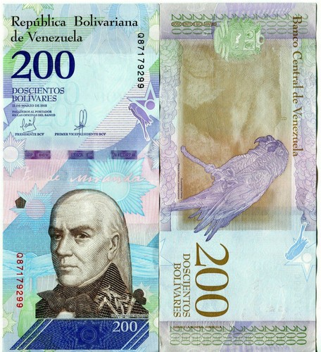 Venezuela banknote 200 - venezuela,