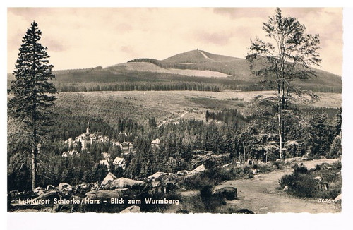 Ddr postkarte schierke harz - ddr, schierke/harz