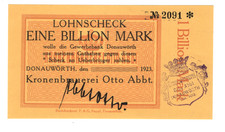 Lohnscheck  Donauwörth