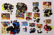 Lego SPACE M-TRON 6877 Vector BLACKTRON 6894 Invader SPACE POLICE 6895 Spy-Trak