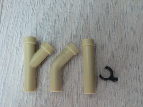 Playmobil rohr beige grau - -,