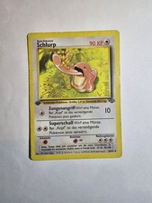 Pokemon Karte Schlurp 1.Edition