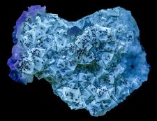 Fluorit mit calcit - fluorit,