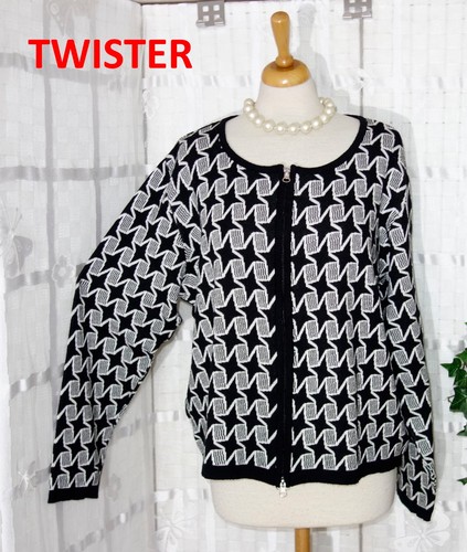 Twister designer strickjacke - twister,