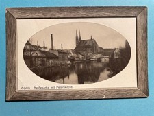 Alte AK von Görlitz, Neißepartie und Peterskirche, gelaufen 1910