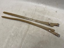 2 x WEHRMACHT PACKRIEMEN MANTELRIEMEN RIEMEN DECKE ZELTBAHN ZELTPLANE LUFTWAFFE