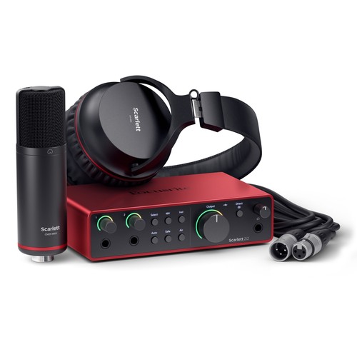 Focusrite scarlett 2i2 studio - scarlett,