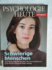 Zeitschrift Psychologie heute compact Schwierige Menschen 2019 Heft 56