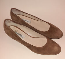 DONNA LAURA Damen Halbschuh Gr. 39,5 MADE in ITALY VENEZIA WILDLEDER BRAUN