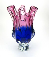 Chribska Glas Vase Josef