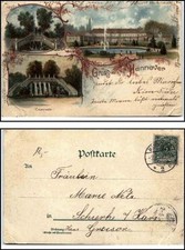 1899 Gruss aus HANNOVER