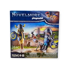 PLAYMOBIL 71214 Novelmore Kampftraining – Ritter Übungsplatz Spielset