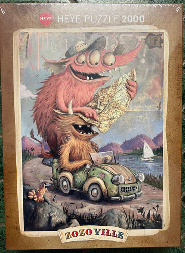 Heye puzzle zozoville - puzzle, road