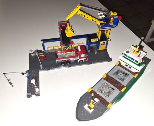 Lego city großer hafen - city, mit