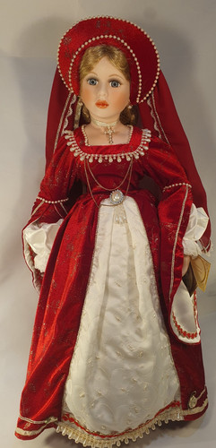 Porzellanpuppe jane seymour - "jane, seymour"