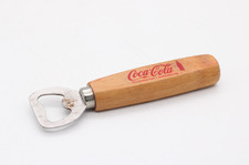 Coca Cola Flaschenöffner Bieröffner Kapselheber Holzgriff Vintage Länge 13 cm