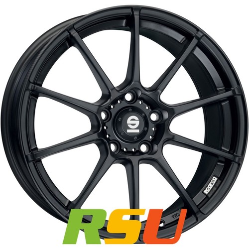 Sparco assetto gara matt black - assetto,