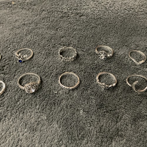 Modeschmuck ringe stck - modeschmuck, 10