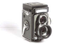Rolleiflex T TLR 6x6 Grau mit Carl Zeiss Tessar 3,5/75